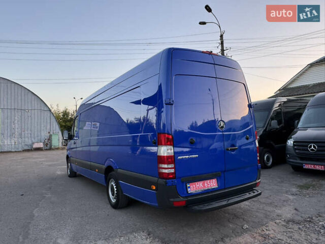 Синий Мерседес Sprinter, объемом двигателя 2.2 л и пробегом 297 тыс. км за 21900 $, фото 8 на Automoto.ua