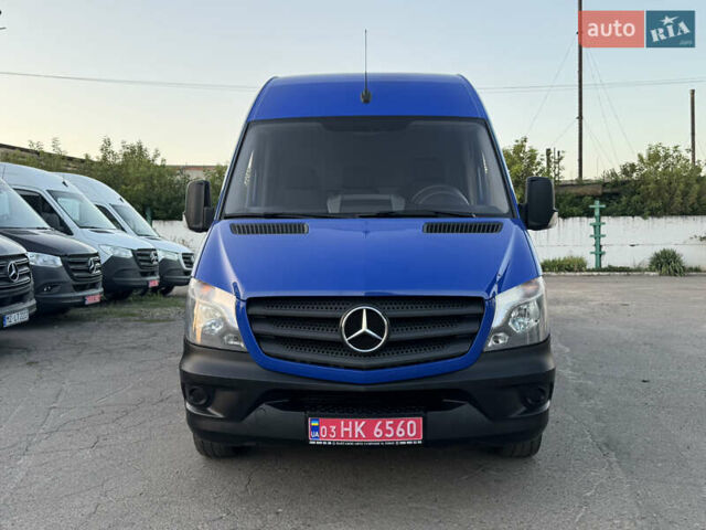 Синий Мерседес Sprinter, объемом двигателя 2.2 л и пробегом 297 тыс. км за 21900 $, фото 5 на Automoto.ua