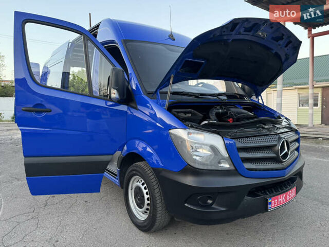 Синий Мерседес Sprinter, объемом двигателя 2.2 л и пробегом 297 тыс. км за 21900 $, фото 35 на Automoto.ua