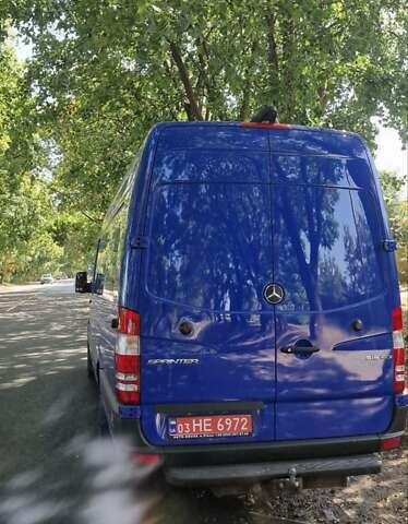 Синий Мерседес Sprinter, объемом двигателя 3 л и пробегом 293 тыс. км за 31800 $, фото 13 на Automoto.ua