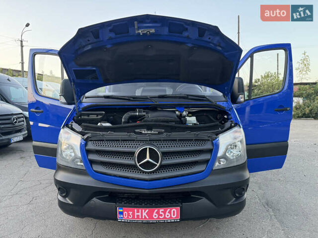 Синий Мерседес Sprinter, объемом двигателя 2.2 л и пробегом 297 тыс. км за 21900 $, фото 34 на Automoto.ua