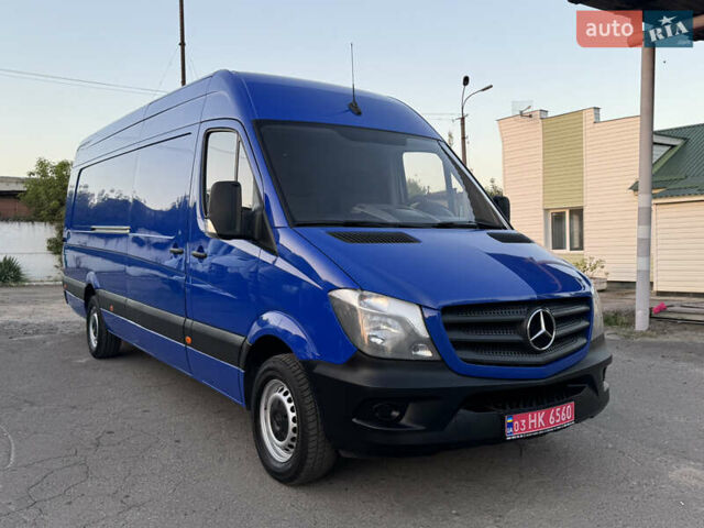 Синий Мерседес Sprinter, объемом двигателя 2.2 л и пробегом 297 тыс. км за 21900 $, фото 6 на Automoto.ua