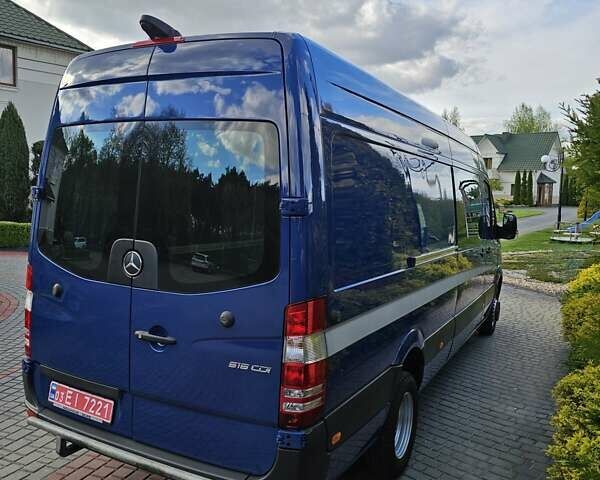 Синий Мерседес Sprinter, объемом двигателя 0 л и пробегом 263 тыс. км за 29900 $, фото 12 на Automoto.ua