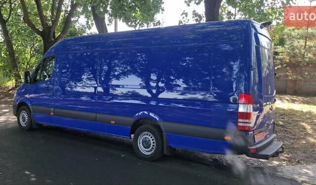 Синий Мерседес Sprinter, объемом двигателя 3 л и пробегом 293 тыс. км за 31800 $, фото 12 на Automoto.ua
