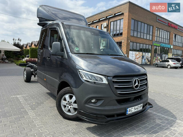 Синий Мерседес Sprinter, объемом двигателя 2.99 л и пробегом 242 тыс. км за 39500 $, фото 1 на Automoto.ua
