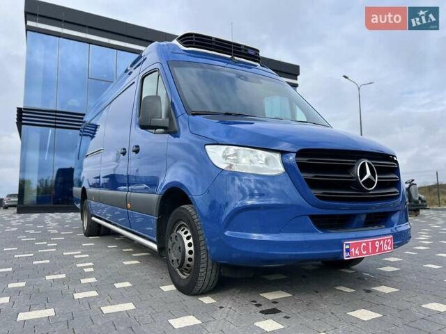 Синий Мерседес Sprinter, объемом двигателя 3 л и пробегом 201 тыс. км за 59000 $, фото 14 на Automoto.ua
