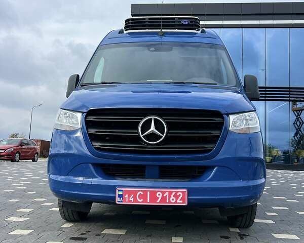Синий Мерседес Sprinter, объемом двигателя 3 л и пробегом 201 тыс. км за 59000 $, фото 13 на Automoto.ua