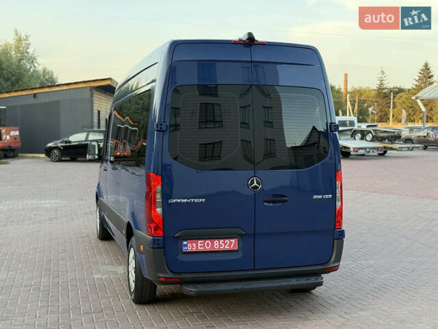 Синий Мерседес Sprinter, объемом двигателя 2.2 л и пробегом 271 тыс. км за 25999 $, фото 15 на Automoto.ua