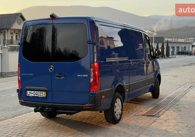 Синий Мерседес Sprinter, объемом двигателя 2.2 л и пробегом 252 тыс. км за 26474 $, фото 32 на Automoto.ua