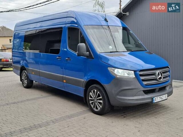 Синий Мерседес Sprinter, объемом двигателя 2.14 л и пробегом 346 тыс. км за 35400 $, фото 6 на Automoto.ua
