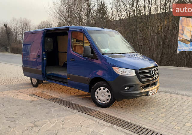 Синий Мерседес Sprinter, объемом двигателя 2.2 л и пробегом 252 тыс. км за 26800 $, фото 37 на Automoto.ua