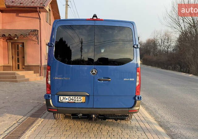 Синий Мерседес Sprinter, объемом двигателя 2.2 л и пробегом 252 тыс. км за 26474 $, фото 20 на Automoto.ua