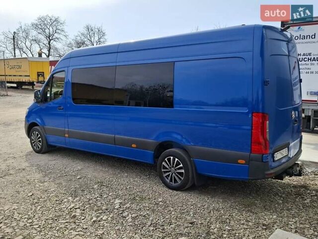 Синий Мерседес Sprinter, объемом двигателя 2.14 л и пробегом 346 тыс. км за 35400 $, фото 18 на Automoto.ua