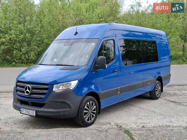 Синий Мерседес Sprinter, объемом двигателя 2.14 л и пробегом 346 тыс. км за 35400 $, фото 7 на Automoto.ua