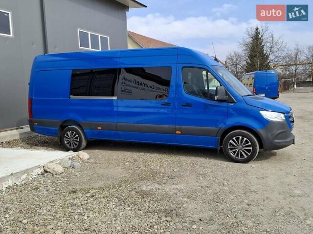 Синий Мерседес Sprinter, объемом двигателя 2.14 л и пробегом 346 тыс. км за 35400 $, фото 15 на Automoto.ua