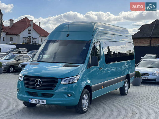 Синий Мерседес Sprinter, объемом двигателя 3 л и пробегом 101 тыс. км за 69500 $, фото 1 на Automoto.ua