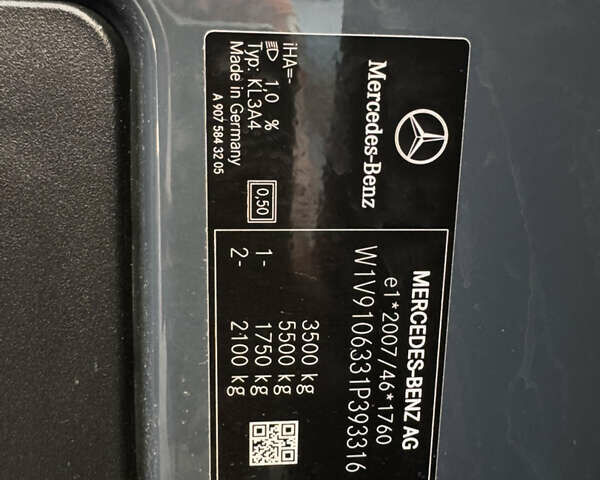 Синий Мерседес Sprinter, объемом двигателя 2.2 л и пробегом 146 тыс. км за 24863 $, фото 19 на Automoto.ua