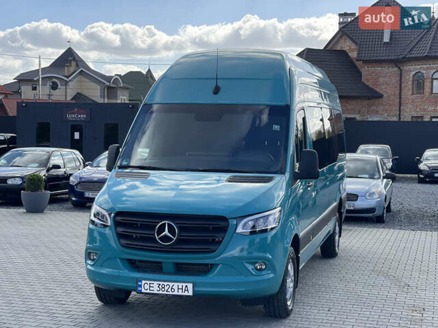 Синий Мерседес Sprinter, объемом двигателя 3 л и пробегом 101 тыс. км за 69500 $, фото 2 на Automoto.ua