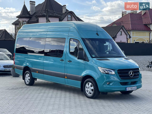 Синий Мерседес Sprinter, объемом двигателя 3 л и пробегом 101 тыс. км за 69500 $, фото 5 на Automoto.ua