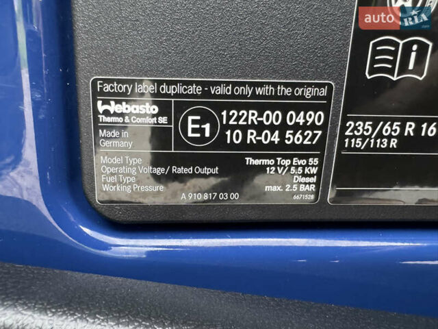 Синий Мерседес Sprinter, объемом двигателя 0 л и пробегом 275 тыс. км за 31900 $, фото 29 на Automoto.ua