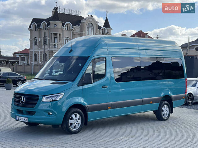 Синий Мерседес Sprinter, объемом двигателя 3 л и пробегом 101 тыс. км за 69500 $, фото 16 на Automoto.ua