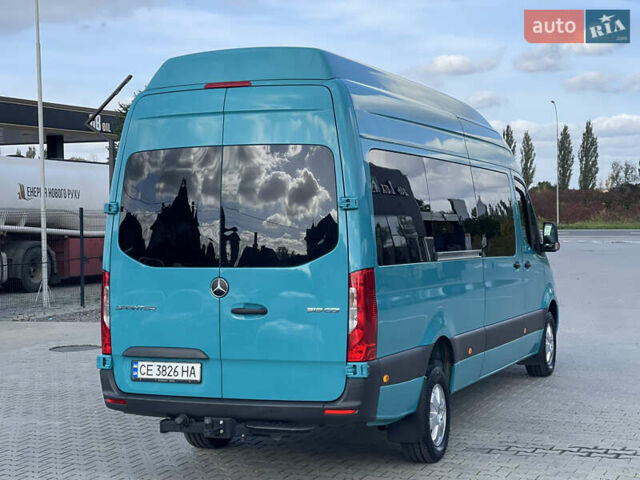 Синий Мерседес Sprinter, объемом двигателя 3 л и пробегом 101 тыс. км за 69500 $, фото 10 на Automoto.ua
