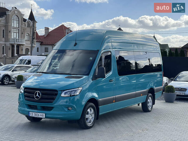 Синий Мерседес Sprinter, объемом двигателя 3 л и пробегом 101 тыс. км за 69500 $, фото 18 на Automoto.ua