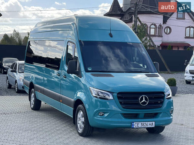 Синий Мерседес Sprinter, объемом двигателя 3 л и пробегом 101 тыс. км за 69500 $, фото 4 на Automoto.ua