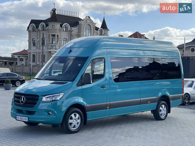 Синий Мерседес Sprinter, объемом двигателя 3 л и пробегом 101 тыс. км за 69500 $, фото 17 на Automoto.ua