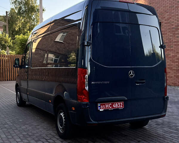 Синий Мерседес Sprinter, объемом двигателя 2.2 л и пробегом 50 тыс. км за 33022 $, фото 7 на Automoto.ua