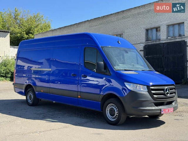 Синий Мерседес Sprinter, объемом двигателя 2.2 л и пробегом 197 тыс. км за 26900 $, фото 4 на Automoto.ua