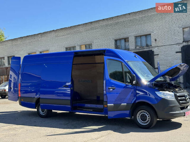 Синий Мерседес Sprinter, объемом двигателя 2.2 л и пробегом 197 тыс. км за 26900 $, фото 35 на Automoto.ua