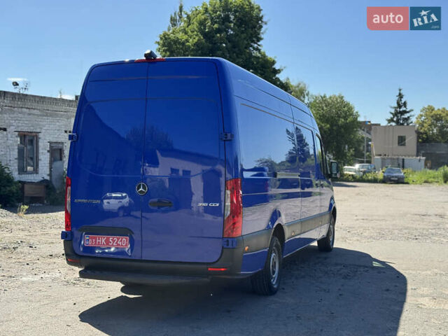 Синий Мерседес Sprinter, объемом двигателя 2.2 л и пробегом 197 тыс. км за 26900 $, фото 7 на Automoto.ua