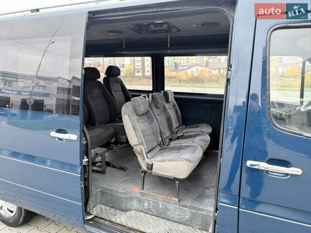 Синій Мерседес Sprinter, об'ємом двигуна 2.15 л та пробігом 516 тис. км за 5770 $, фото 16 на Automoto.ua