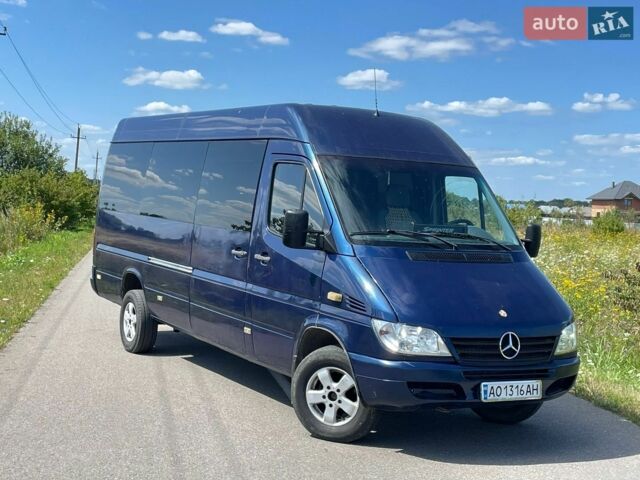 Синій Мерседес Sprinter, об'ємом двигуна 2.2 л та пробігом 503 тис. км за 8200 $, фото 1 на Automoto.ua
