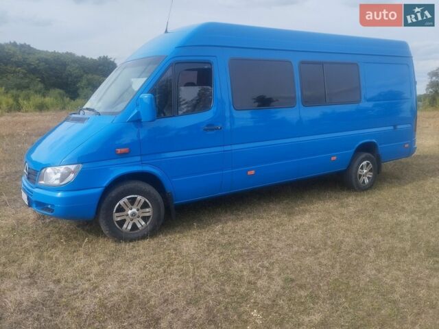 Синій Мерседес Sprinter, об'ємом двигуна 2.69 л та пробігом 665 тис. км за 11500 $, фото 22 на Automoto.ua
