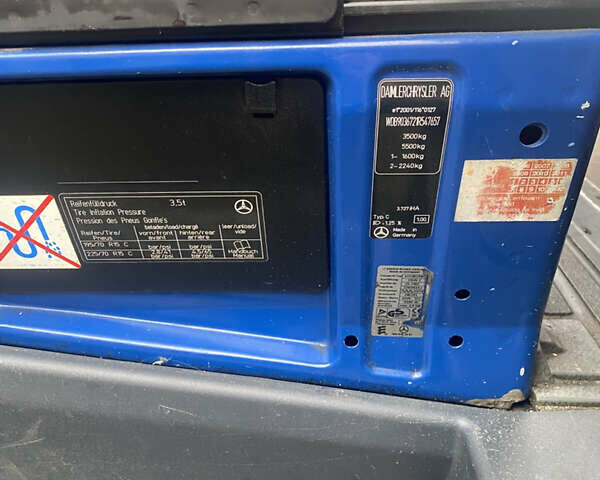 Синій Мерседес Sprinter, об'ємом двигуна 2.1 л та пробігом 439 тис. км за 8200 $, фото 20 на Automoto.ua