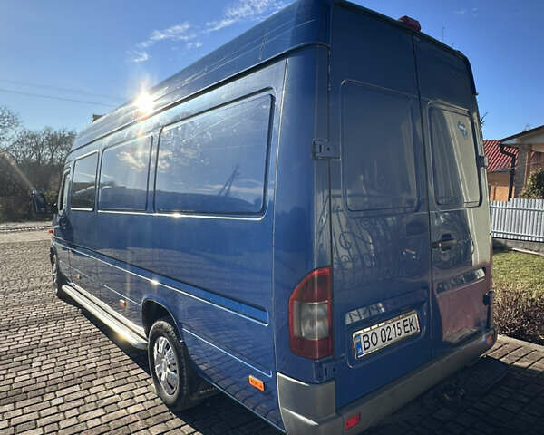 Синій Мерседес Sprinter, об'ємом двигуна 2.7 л та пробігом 98 тис. км за 10500 $, фото 2 на Automoto.ua