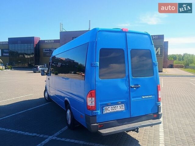 Синий Мерседес Sprinter, объемом двигателя 2.15 л и пробегом 100 тыс. км за 8600 $, фото 7 на Automoto.ua