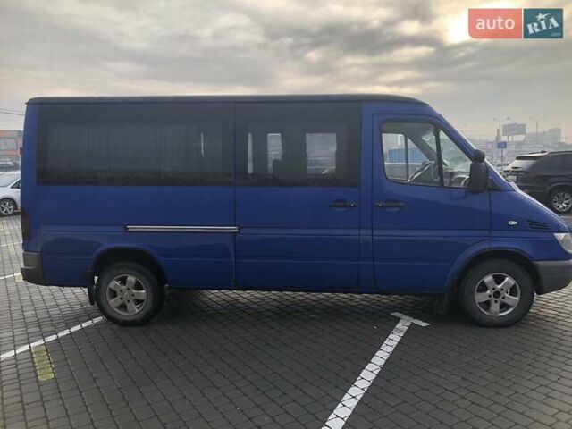 Синий Мерседес Sprinter, объемом двигателя 2.15 л и пробегом 495 тыс. км за 5900 $, фото 15 на Automoto.ua