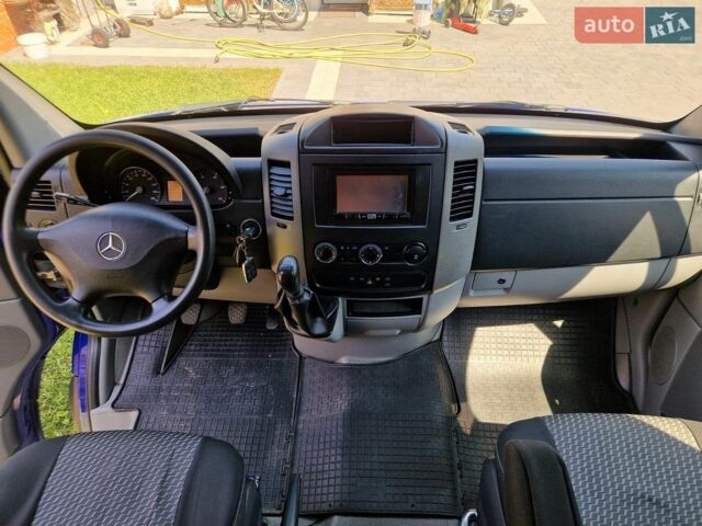 Синий Мерседес Sprinter, объемом двигателя 2.14 л и пробегом 264 тыс. км за 18300 $, фото 28 на Automoto.ua