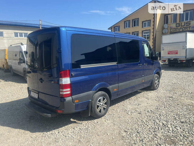 Синий Мерседес Sprinter, объемом двигателя 2.2 л и пробегом 317 тыс. км за 18500 $, фото 5 на Automoto.ua