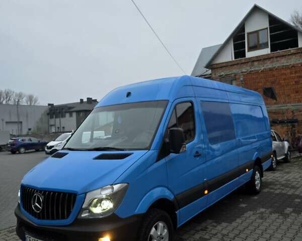 Синій Мерседес Sprinter, об'ємом двигуна 3 л та пробігом 200 тис. км за 26000 $, фото 13 на Automoto.ua