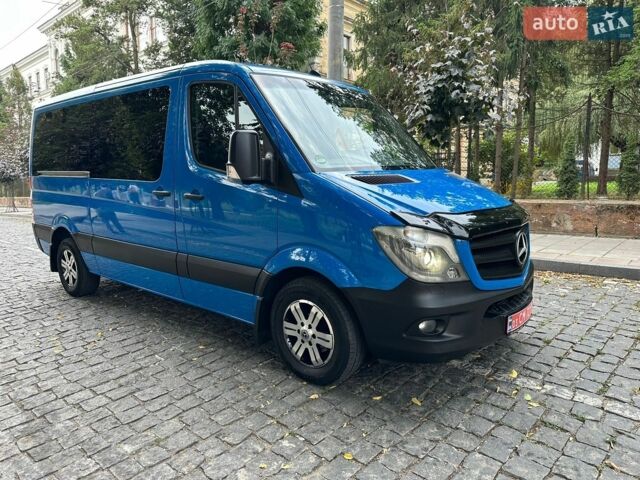 Синий Мерседес Sprinter, объемом двигателя 2.2 л и пробегом 335 тыс. км за 21827 $, фото 6 на Automoto.ua