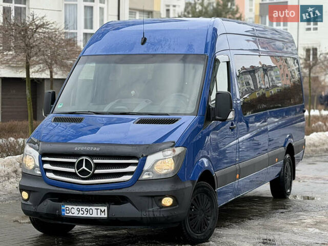 Синий Мерседес Sprinter, объемом двигателя 2.14 л и пробегом 470 тыс. км за 24499 $, фото 4 на Automoto.ua