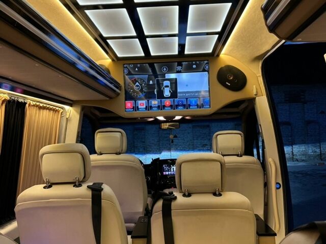 Синий Мерседес Sprinter, объемом двигателя 2.2 л и пробегом 224 тыс. км за 33000 $, фото 10 на Automoto.ua