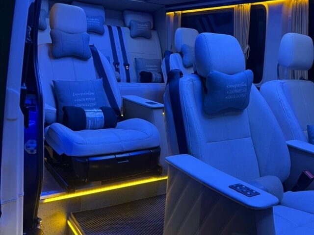 Синий Мерседес Sprinter, объемом двигателя 2.2 л и пробегом 224 тыс. км за 33000 $, фото 7 на Automoto.ua
