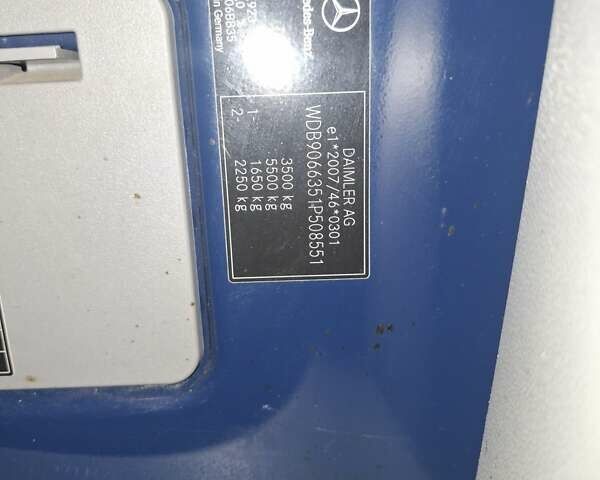 Синій Мерседес Sprinter, об'ємом двигуна 2.14 л та пробігом 238 тис. км за 35999 $, фото 28 на Automoto.ua