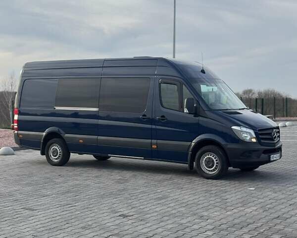 Синій Мерседес Sprinter, об'ємом двигуна 2.14 л та пробігом 238 тис. км за 35999 $, фото 12 на Automoto.ua