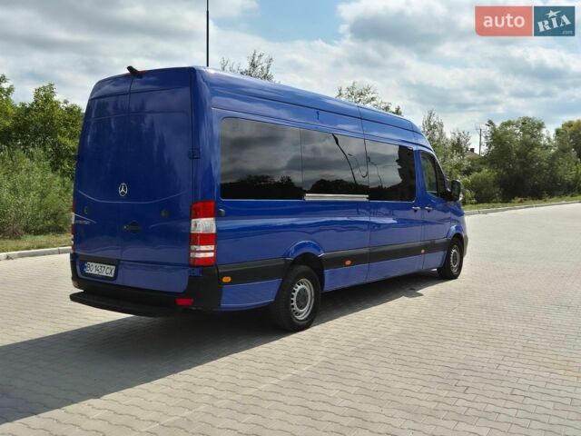 Синий Мерседес Sprinter, объемом двигателя 2.2 л и пробегом 358 тыс. км за 24999 $, фото 6 на Automoto.ua